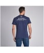 Men’s Barbour International A7 Edition Tee - Washed French Navy