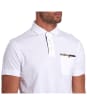 Men’s Barbour Corpatch Polo Shirt - White
