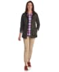 Women’s Barbour Defence Lightweight Waxed Jacket - Archive Olive