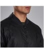 Men’s Barbour International Glendale Waxed Jacket - Black