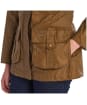 Women’s Barbour Defence Lightweight Waxed Jacket - Sand