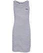 Women's Barbour Dalmore Stripe Dress - White / Navy