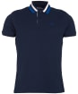 Men's Barbour Hawkeswater Tipped Polo Shirt - Navy