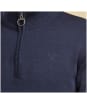 Men’s Barbour Cotton Half Zip Sweater - Navy