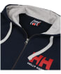 Men's Helly Hansen Logo Full Zip Hoodie - Navy