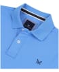 Men's Crew Clothing Classic Pique Polo Shirt - Sky