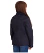 Girl's Barbour Summer Liddesdale Quilted Jacket, 2-9yrs - NAVY/MOONL PINK