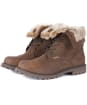 Women’s Barbour Hamsterley Waterproof Leather Boots - Brown