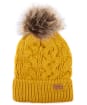 Women's Barbour Penshaw Cable Beanie - Ochre