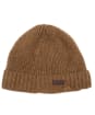 Men's Barbour Carlton Beanie Hat - Sandstone
