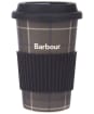 Barbour Tartan Travel Mug - Monochrome Tartan 