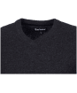 Men’s Barbour Harrow V-neck Sweater - Charcoal
