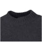 Men’s Barbour Chunky Cable Crew Sweater - Fog