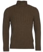 Men’s Barbour Duffle Cable Crew Sweater - Willow Green