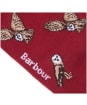 Men’s Barbour Owl Socks - Cranberry