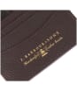 Men’s Barbour Amble Small Leather Wallet - Dark Brown