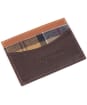 Men’s Barbour Elvington Leather Cardholder - Brown / Tan