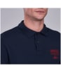 Men’s Barbour International Steve McQueen Chad Polo Shirt - Navy