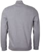 Men’s Barbour International Essential Half Zip Sweater - Anthracite Marl