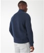 Men’s Barbour International Essential Half Zip Sweater - International Navy