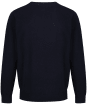 Men's Schoffel Lambswool V Neck Sweater - Navy