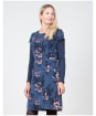 Women’s Lily & Me Short Sleeve Cord Dress - Mid Blue