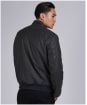 Men’s Barbour International Seton Wax Jacket - Charcoal