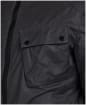 Men’s Barbour International Seton Wax Jacket - Charcoal