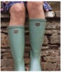 Women’s Le Chameau Iris Jersey Lined Boots - Vert Clair