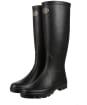 Women’s Le Chameau Iris Jersey Lined Boots - Black