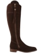Women's Fairfax & Favor Sporting Fit Regina Boots - Chocolate Suede
