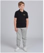 Boy's Barbour International Essentials Polo Shirt, 10-15yrs - Black