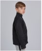 Boy's Barbour International Ariel Polarquilt Jacket, 10-15yrs - Black