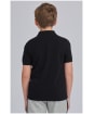 Boy's Barbour International Essentials Polo Shirt, 6-9yrs - Black
