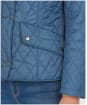 Women's Barbour Flyweight Cavalry Quilted Jacket - China Blue
