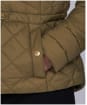 Women’s Barbour International Drifting Quilted Jacket - Lt Army Green