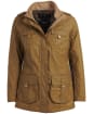 Women's Barbour Defence Lightweight Waxed Jacket - Sand