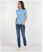 Women's Barbour Rebecca T-Shirt - Sky Blue