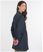 Women's Barbour x Sam Heughan Babbity Waterproof Jacket - Navy / Dress Tartan