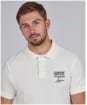 Men’s Barbour International Steve McQueen Chad Polo Shirt - Whisper White