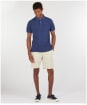 Washed Sports Polo - Navy