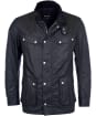 Men's Barbour International Duke Wax Jacket - Black