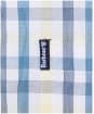 Men's Barbour Tattersall 14 S/S Tailored Shirt - Aqua