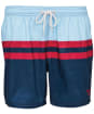 Men’s Barbour Double Stripe Swim Shorts - Powder Blue