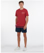 Men’s Barbour Double Stripe Swim Shorts - Powder Blue