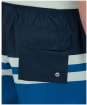 Men’s Barbour Double Stripe Swim Shorts - Navy