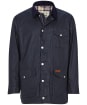 Men’s Barbour Pavier Lightweight Waxed Jacket - Royal Navy