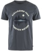 Men’s Fjallraven Forest Mirror T-Shirt - Navy