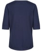Women’s Crew Clothing Knitted Henley Top - Navy