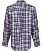Men’s Crew Clothing Glenburn LS Linen Check Shirt - Ink Multi